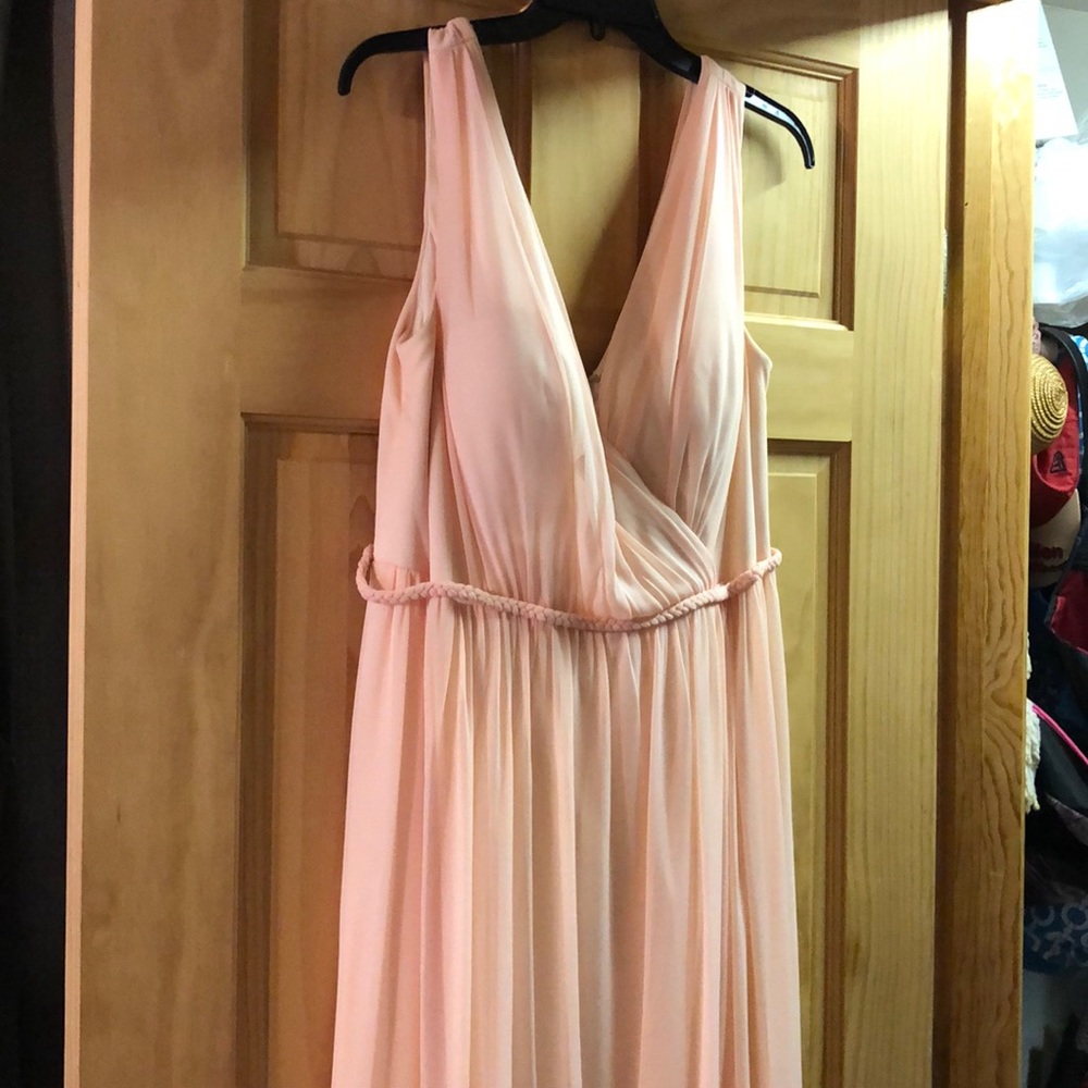 Pink Azazie Bridesmaid dress